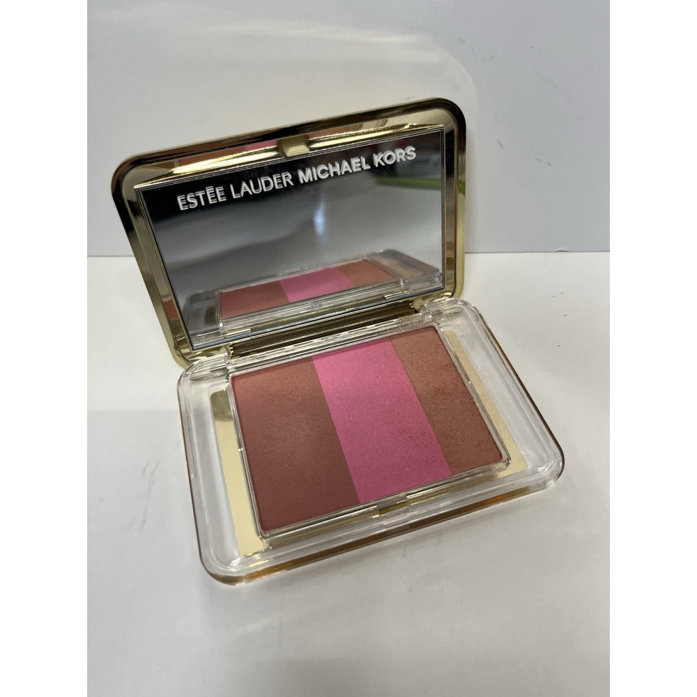 Estee Lauder Michael Kors Deluxe Blush Compact Purr Color 06 03 10 NEW No Box